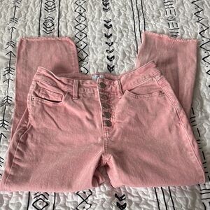 Time and Tru High Rise Pink Jeans